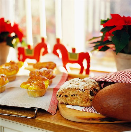 suède - Pâtisserie de Noël, Suède. Photographie de stock - Premium Libres de Droits, Code: 6102-03866622