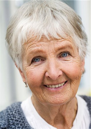 photos of 70 year old women faces - Portrait of a woman, Sweden. Stock Photo - Premium Royalty-Free, Code: 6102-03827962