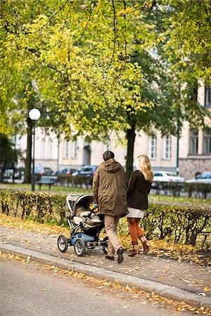 simsearch:400-06412547,k - A couple taking a walk with their son, Sweden. Stock Photo - Premium Royalty-Free, Code: 6102-03904214