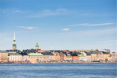 stockholm - View of old town of Stockholm Stock Photo - Premium Royalty-Free, Code: 6102-06374584