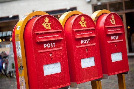 Mail boxes Stock Photo - Premium Royalty-Free, Code: 6102-06336888