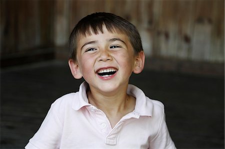 simsearch:6102-06965474,k - Portrait of laughing boy Stock Photo - Premium Royalty-Free, Code: 6102-06965595