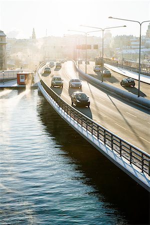 stockholm - Car on street in Stockholm Stock Photo - Premium Royalty-Free, Code: 6102-07843166