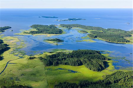 Aerial view of coast Stock Photo - Premium Royalty-Free, Code: 6102-08278768