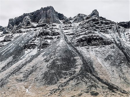 Snow on mountains Stock Photo - Premium Royalty-Free, Code: 6102-08278978