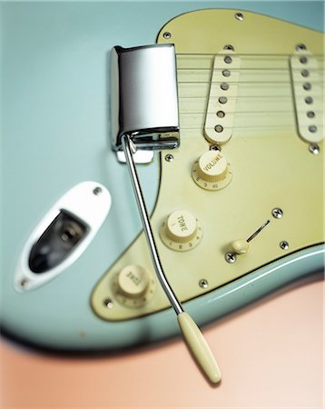 simsearch:6102-03748485,k - Detail of a Fender guitar. Stock Photo - Premium Royalty-Free, Code: 6102-08768676
