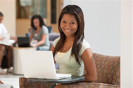 simsearch:640-02765460,k - Engineering students studying in the college academic center Stock Photo - Premium Royalty-Free, Code: 6105-05396338