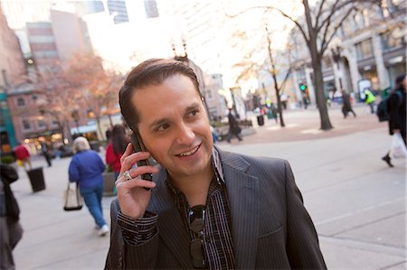 french men - Businessman talking on a mobile phone Stock Photo - Premium Royalty-Free, Code: 6105-05396690