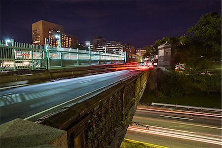suffolk county - Traffic on the road in a city, Storrow Drive, Boston, Massachusetts, USA Stock Photo - Premium Royalty-Free, Code: 6105-06703184