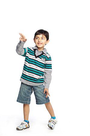 Portrait of little boy Stock Photo - Premium Royalty-Free, Code: 6107-06117683