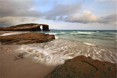 Spain, Galicia. Ribadeo. Las Catedrales beach. Stock Photo - Premium Royalty-Free, Code: 6108-08841986