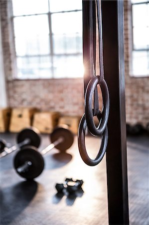 simsearch:6109-08397716,k - Exercise equipment in the studio Stock Photo - Premium Royalty-Free, Code: 6109-08398154