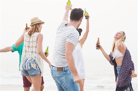 dance party people - Group of friends having a party Stock Photo - Premium Royalty-Free, Code: 6109-08536871