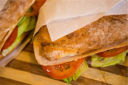 Close up on sandwiches Stock Photo - Premium Royalty-Free, Code: 6109-08536915