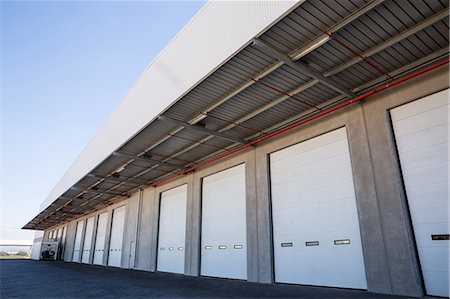 Focus on warehouses gathering together outside Stock Photo - Premium Royalty-Free, Code: 6109-08690243