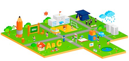 futuristic alphabets - Education From Playgroup To Graduation Stock Photo - Premium Royalty-Free, Code: 6111-06729063