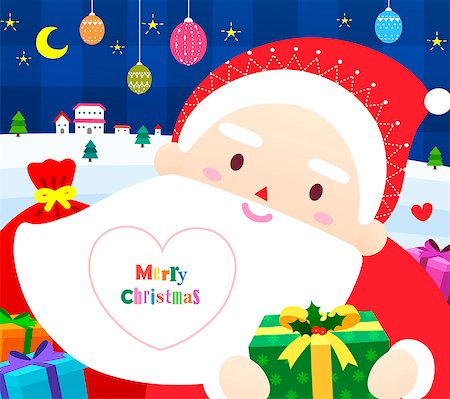 simsearch:632-06118429,k - Santa Claus with gift boxes Stock Photo - Premium Royalty-Free, Code: 6111-06837680