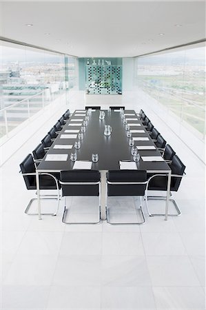 Empty conference room Stock Photo - Premium Royalty-Free, Code: 6113-06497946