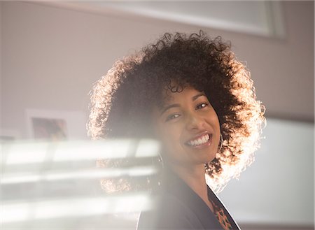 Portrait of smiling businesswoman Stock Photo - Premium Royalty-Free, Code: 6113-07147908