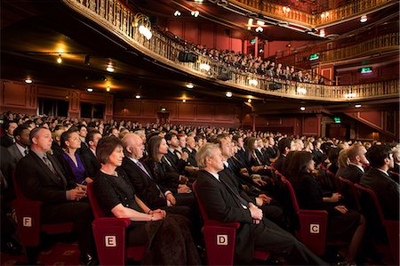 Audience watching performance in theater Stock Photo - Premium Royalty-Free, Code: 6113-07542958