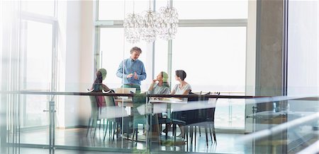 Business people in conference room meeting Stock Photo - Premium Royalty-Free, Code: 6113-08171248