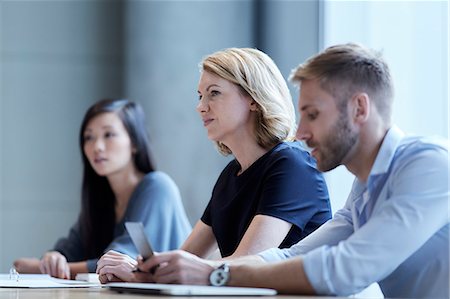 simsearch:6113-06899131,k - Business people meeting in conference room Stock Photo - Premium Royalty-Free, Code: 6113-08521405
