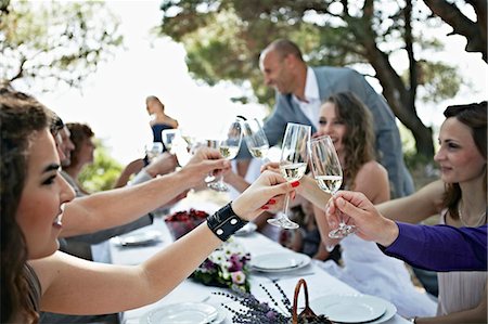 summer celebration family - Wedding Celebration Outdoors, Croatia, Europe Stock Photo - Premium Royalty-Free, Code: 6115-06778559