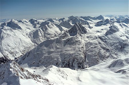 Mountain range, snowcapped, European Alps, Tyrol, Austria Stock Photo - Premium Royalty-Free, Code: 6115-07109718