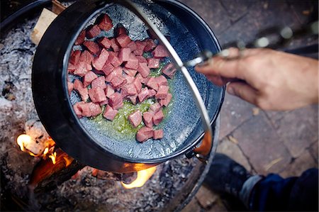 simsearch:6115-07282765,k - Cooking Goulash Stew Stock Photo - Premium Royalty-Free, Code: 6115-07282747