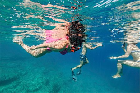 Group of People Swimming In the Ocean, Adriatic Sea, Dalmatia, Croatia Stock Photo - Premium Royalty-Free, Code: 6115-08066665