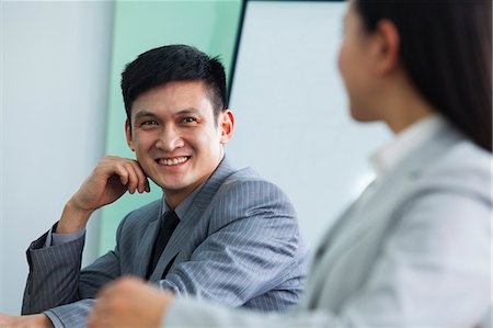 simsearch:6116-07084811,k - Business People Talking in a Conference Room Stock Photo - Premium Royalty-Free, Code: 6116-07086550