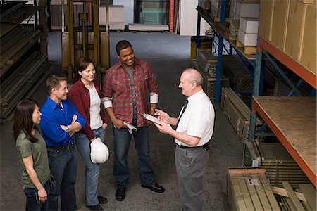 Workers in warehouse Stock Photo - Premium Royalty-Free, Code: 6116-08915252