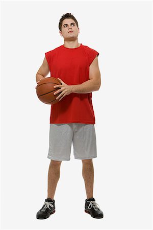 sturdy - Basketball player Stock Photo - Premium Royalty-Free, Code: 6116-08915652