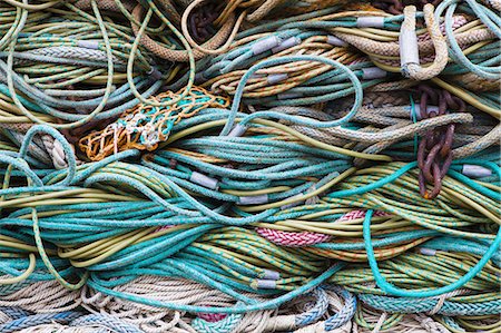 simsearch:6118-08910527,k - Commercial fishing nets Stock Photo - Premium Royalty-Free, Code: 6118-07352683