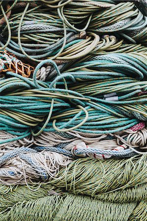 simsearch:6118-08910527,k - Commercial fishing nets Stock Photo - Premium Royalty-Free, Code: 6118-07352682