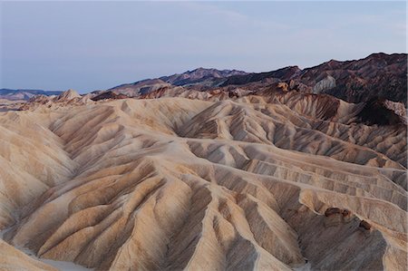 simsearch:614-07486939,k - Zabriskie Point at dawn, Death Valley National Park, USA. Stock Photo - Premium Royalty-Free, Code: 6118-08860602