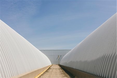 silo alberta - Detail of grain storage buildings, Photographie de stock - Premium Libres de Droits, Code: 6118-09173862