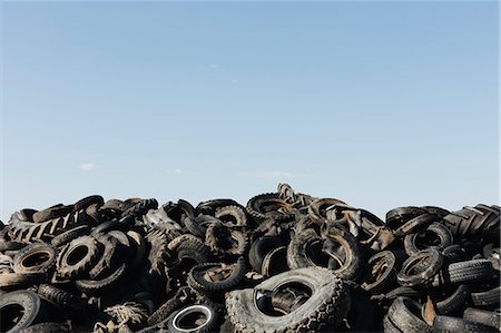 simsearch:694-03328729,k - Pile of discarded auto and tractor tires in rural landfil, near Kildeer, Saskatchewan, Canada. Stock Photo - Premium Royalty-Free, Code: 6118-09173806