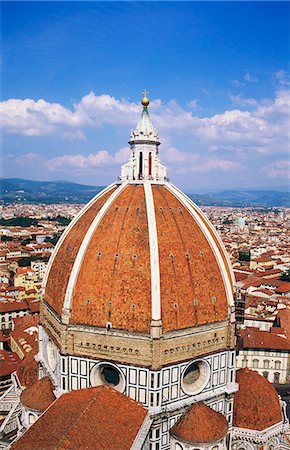 simsearch:6119-07541502,k - Close Up of the Dome of the Duomo, Florence, Italy Stock Photo - Premium Royalty-Free, Code: 6119-07452110