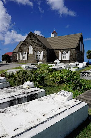 simsearch:841-07673469,k - St. Thomas Anglican Church built in 1643, Nevis, St. Kitts and Nevis, Leeward Islands, West Indies, Caribbean, Central America Stock Photo - Premium Royalty-Free, Code: 6119-08170257