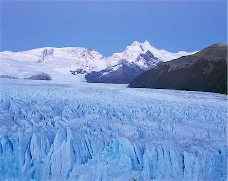 perito moreno glacier - Perito Moreno glacier and Andes mountains, Parque Nacional Los Glaciares, UNESCO World Heritage Site, El Calafate, Argentina, South America Stock Photo - Premium Royalty-Free, Code: 6119-08266293
