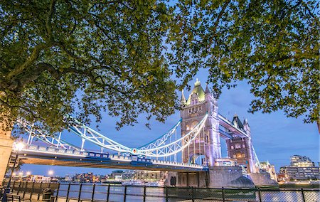 Tower Bridge, London, England, United Kingdom, Europe Stock Photo - Premium Royalty-Free, Code: 6119-08278598