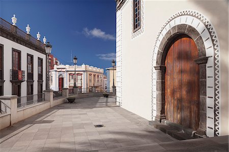 Iglesia de Bonanza church, El Paso, La Palma, Canary Islands, Spain, Europe Foto de stock - Sin royalties Premium, Código: 6119-08541904