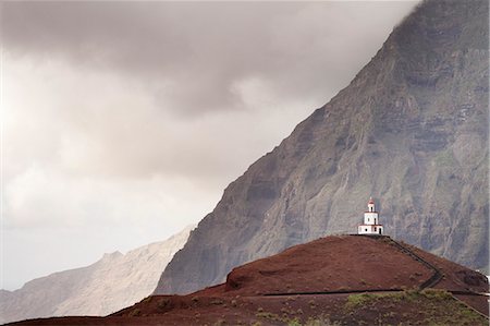 Nuestra Senora de la Candeleria church, La Frontera, El Golfo, UNESCO biosphere reserve, El Hierro, Canary Islands, Spain, Europe Stock Photo - Premium Royalty-Free, Code: 6119-08518018