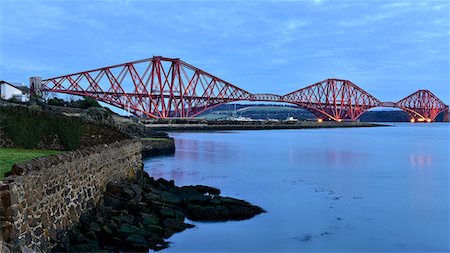 Forth Rail Bridge, UNESCO World Heritage Site, Scotland, United Kingdom, Europe Stock Photo - Premium Royalty-Free, Code: 6119-08641131