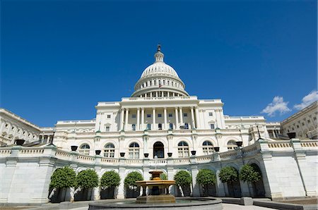 U.S. Capitol Building, Washington D.C. (District of Columbia), United States of America, North America Stock Photo - Premium Royalty-Free, Code: 6119-08740181