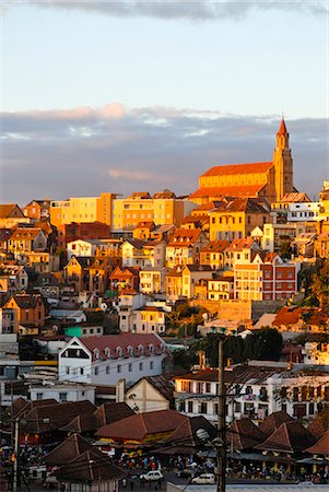 pictures of madagascar city capitol - View over capital city at sunset, Antanarivo, Madagascar, Africa Stock Photo - Premium Royalty-Free, Code: 6119-08741728
