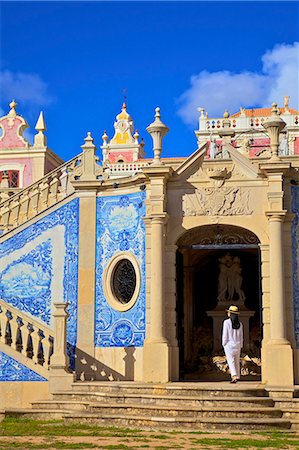 Palace of Estoi, Estoi, Eastern Algarve, Algarve, Portugal, Europe Stock Photo - Premium Royalty-Free, Code: 6119-08797138