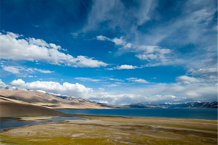 Tso Moriri lake, Ladakh, India, Asia Photographie de stock - Premium Libres de Droits, Code: 6119-08797381