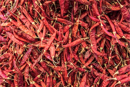 simsearch:630-07071163,k - Red chillies for sale in Chaudi Market, Goa, India, Asia Stock Photo - Premium Royalty-Free, Code: 6119-09073806